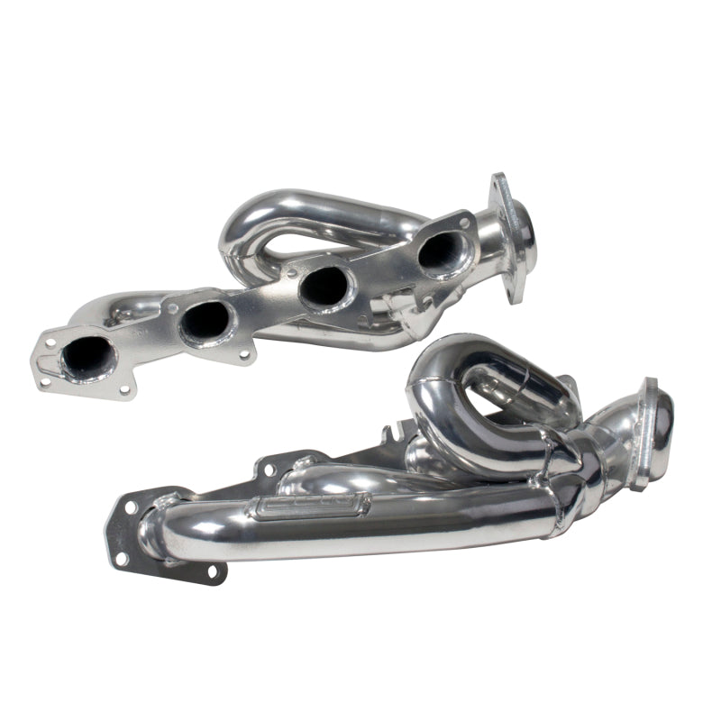 BBK 09-18 Dodge Ram 5.7L Hemi Shorty Tuned Length Exhaust Headers - 1-3/4 Silver Ceramic 40140
