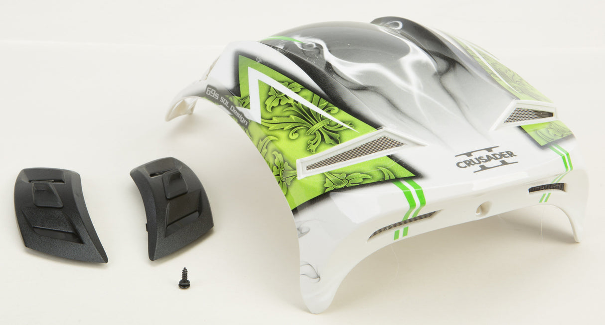 GMAX Gm-69/S Crusader Ii Top Vent White/Green G069008