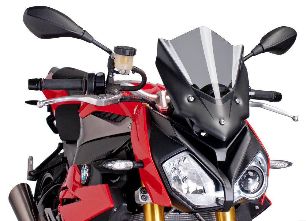 PUIG Windscreen Naked New Gen Sport Smoke 7040H