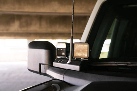 DV8 21-22 Ford Bronco A-Pillar Pod Light Mounts LBBR-02