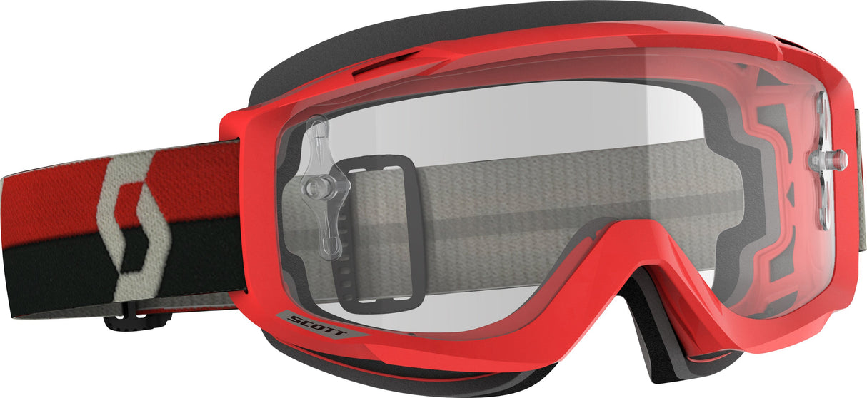 SCOTT Split Otg Goggle Red/Grey Clear Works 272834-1010113