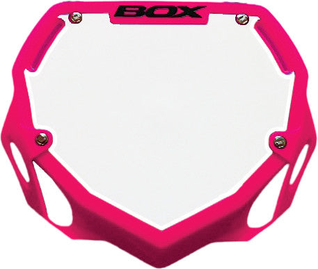 BOX Phase 1 Mini Number Plate (Flo. Pink) BX-NP13000SM-PK