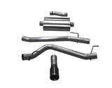 Corsa 2020 Jeep Gladiator JT 3.6L, Single Side Exit Cat-Back Exhaust System w/ Single 4in Black Tip 21060BLK