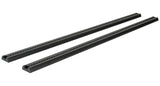 Rhino-Rack Pioneer Accessory Bar Small (C-Channel) - 24in - 2 pcs - Black 43232B