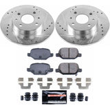 Power Stop 12-18 Fiat 500 Rear Z23 Evolution Sport Brake Kit K6292