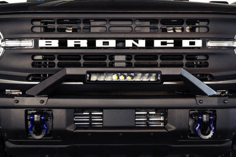 DV8 Offroad 21-22 Ford Bronco Factory Modular Front Bumper Bull Bar LBBR-04