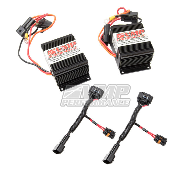 VMP Performance 07-10 Ford Shelby GT500 Dual Plug and Play Fuel Pump Voltage Booster VMP-ENF004