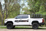 Go Rhino 22-23 Toyota Tundra CrewMax Cab 4dr E-BOARD E1 Electric Running Board Kit - Tex. Blk 20443587PC