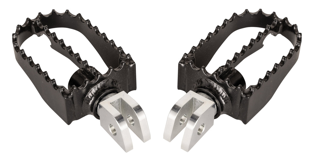 BURLY BRAND Mx Style M8 Rider Footpegs Black B13-1007B