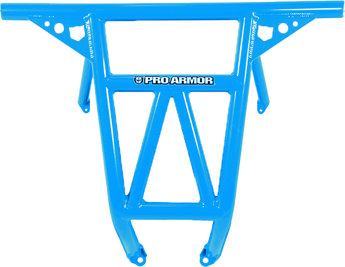 PRO ARMOR Race Rear Bumper Voodoo Blue Pol P141047VB-689