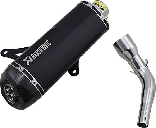 AKRAPOVIC Muffler - Black - Stainless Steel Vespa GTS/GTV S-VE3SO9-HRSSBL 1811-3941