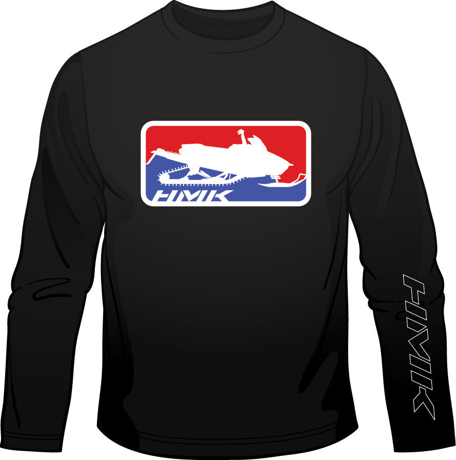 HMK Official L/S Tee Black M HM2LSTOFFBM