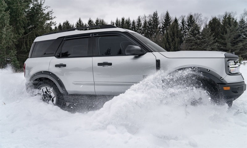 Bushwacker 21-22 Ford Bronco Sport Pocket Style Flares 4pc Set - Black Smooth Finish 20952-02