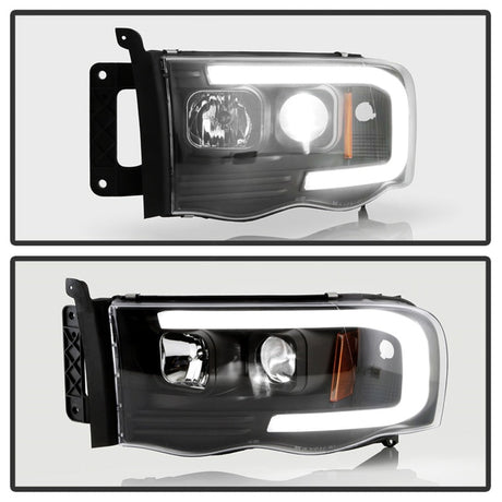 Spyder Dodge Ram 1500 02-05/Ram 2500/3500 03-05 High-Power LED Headlights - Black PRO-YD-DR02V2PL-BK 5088079
