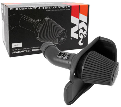 K&N 11-13 Dodge Challenger V8/12-13 Charger V8 / 12-13 Chrysler 300 Black Performance Intake Kit 71-2545