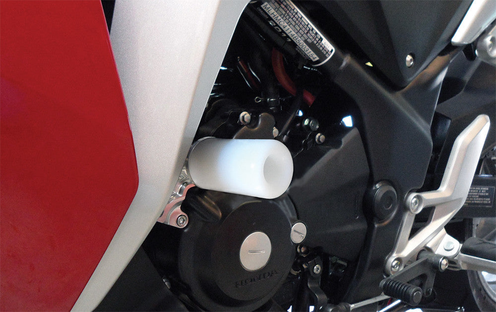 SHOGUN Pr/Frame Sliders White No Cut 750-3110