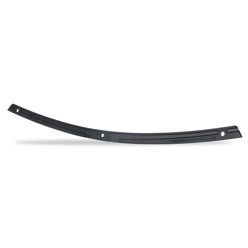 Performance Machine Windscreen Trim Assy Scallop - Black Ops 0209-2016SCA-SMB