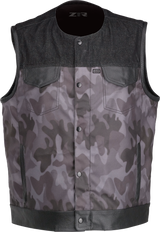 Z1R Nightfire Camo Vest - Black/Gray - Medium 2830-0625