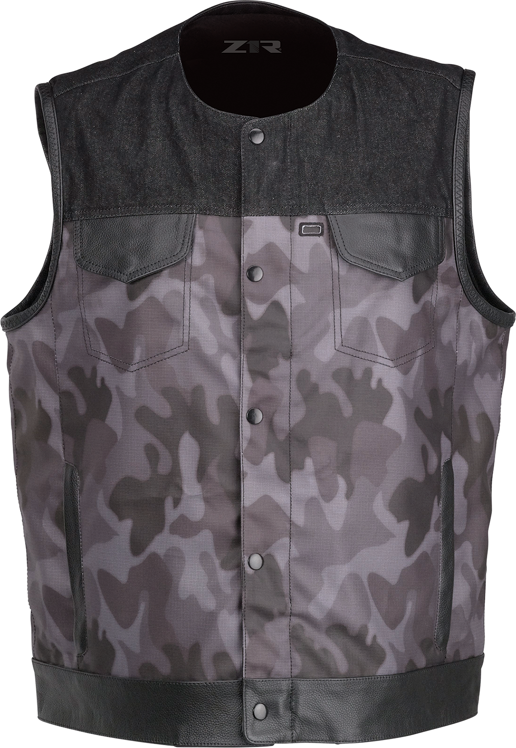 Z1R Nightfire Camo Vest - Black/Gray - XL 2830-0627