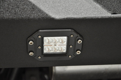 DV8 Offroad 07-18 Jeep Wrangler JK Full Length Rear Bumper w/ Lights RBSTTB-10