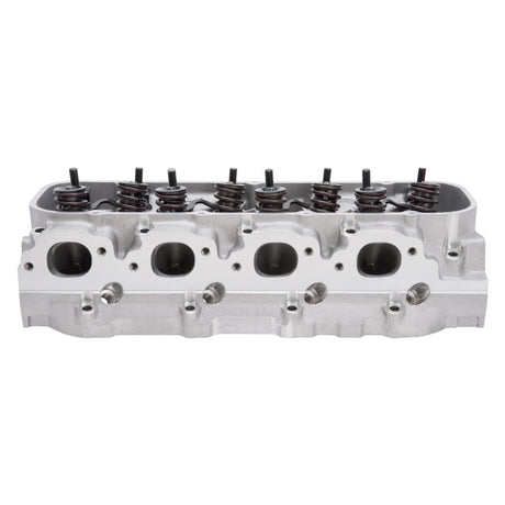 Edelbrock Cyl Head BBC Victor Jr 24 Deg Rect Port 300cc 106cc Combustion Chamber 77485