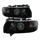 Spyder Dodge Ram 1500 94-01 Sport Projector Headlights LED Halo LED Blk Smke PRO-YD-DR94-HL-AM-BSM 5078414