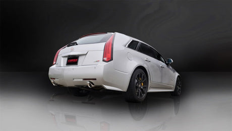 Corsa 11-13 Cadillac CTS Wagon V 6.2L V8 Polished Sport Axle-Back Exhaust 14948