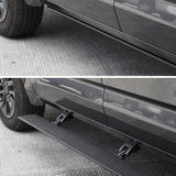 Go Rhino 22-23 Toyota Tundra CrewMax Cab 4dr E-BOARD E1 Electric Running Board Kit - Tex. Blk 20443587PC