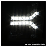 Spyder Chevy Silverado 1500 07-13 V2 Projector Headlights - LED DRL - Black PRO-YD-CS07V2-DRL-BK 5083524