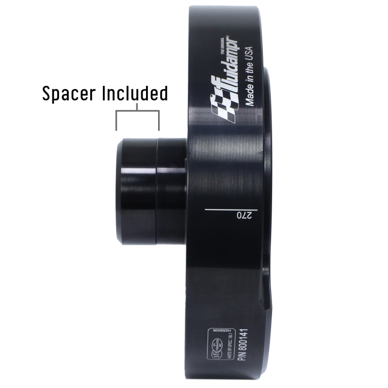 Fluidampr 6.2L / 6.5L GM Diesel 1982-1993 (Mechanical) Steel Externally Balanced Damper 800191