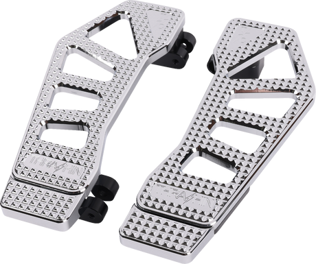 THRASHIN SUPPLY CO. Apex Floorboard Tail Extension - Chrome TSC-2214-3