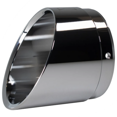 KHROME WERKS 4-1/2" HP-Plus Slip-On Mufflers - Chrome Edge 202665