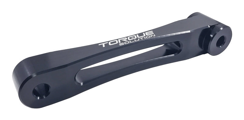 Torque Solution Solid Billet Pitch Stop Tranny Mount: Subaru - Black TS-SU-011SB