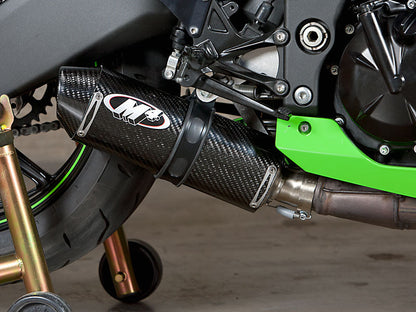 M4 Exhaust Street Slayer Carbon Slip On 2008-2010 ZX10 KA9734