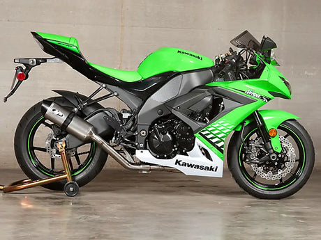 Sistema completo de escape M4 RACE, recipiente de titanio 2008-2010 ZX10 KA9776