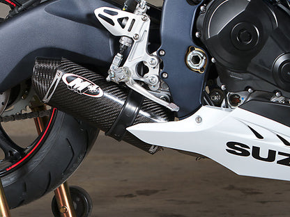 Sistema completo de escape M4 Street Slayer Fibra de carbono 2012-2016 GSXR 1000 SU9194