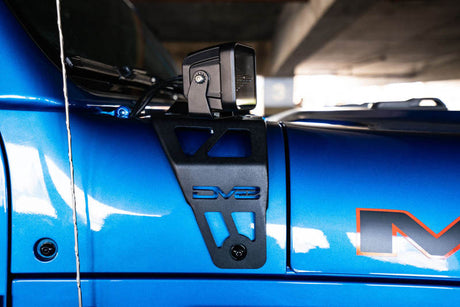 DV8 Offroad 20-22 Jeep JL 392/ Jeep JT Mojave Edition Dual Pod Light Mounts LBJL-06