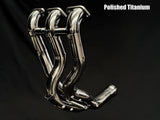 VANDEMON  POLISHED MV AGUSTA Brutale & Dragster 800 Titanium Headers 2018-2023 AGUSTAMV8DRGRCTIHDRC VA-139-2