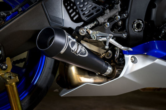 M4 Exhaust GP Black Slip On 2006-2020 R6 YA6622