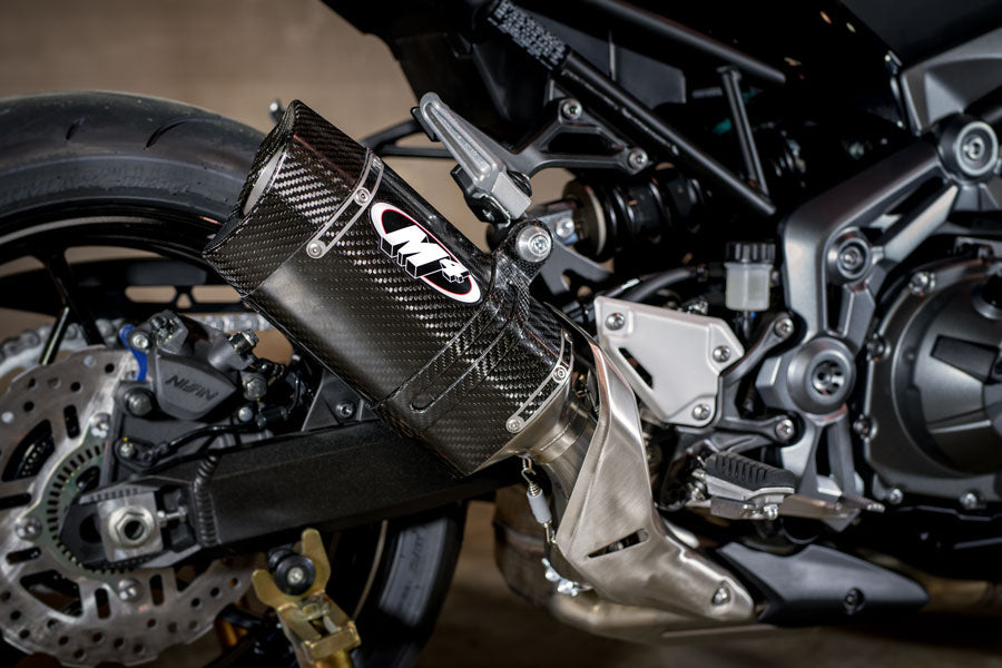IN STOCK M4 Exhaust Carbon Fiber Slip-On 2017-2025  Z900 KA9004