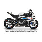 Austin racing 2020 - 2025 M 1000 R/RR COMPLIANT & RACE  SLIP-ON EXHAUST SYSTEM AUR43