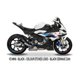Austin racing 2020 - 2025 M 1000 R/RR COMPLIANT & RACE  SLIP-ON EXHAUST SYSTEM AUR43
