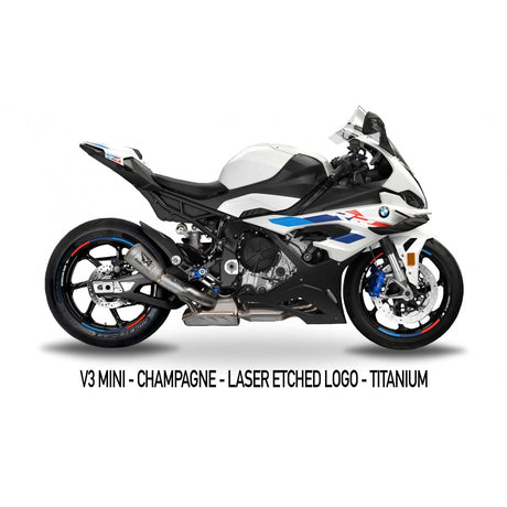 Austin racing 2020 - 2025 M 1000 R/RR COMPLIANT & RACE  SLIP-ON EXHAUST SYSTEM AUR43