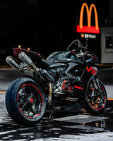 Vandemon Ducati Panigale/ Streetfighter V2 High Mount Titanium Slip-On Mufflers DUCV2TIMESMUFHMA VA-126
