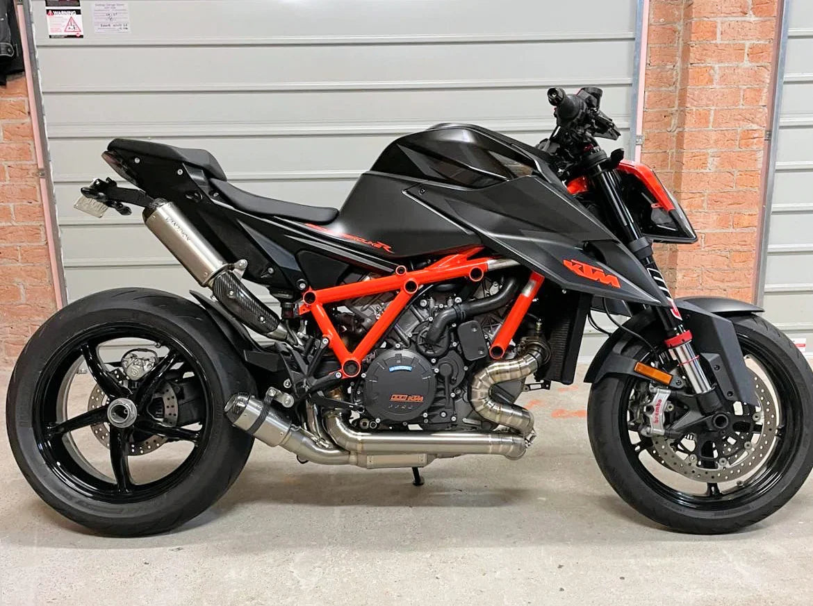 Vandemon  KTM Superduke 1290/1390R/RR Twin Shot Titanium Exhaust System KTM129SDTIEXHPB VA-63
