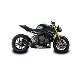 Austin Racing GP1RS 2021 - 2025 1200 SPEED TRIPLE SILENCER BOX DELETE RACE EXHAUST SYSTEMS  AR59