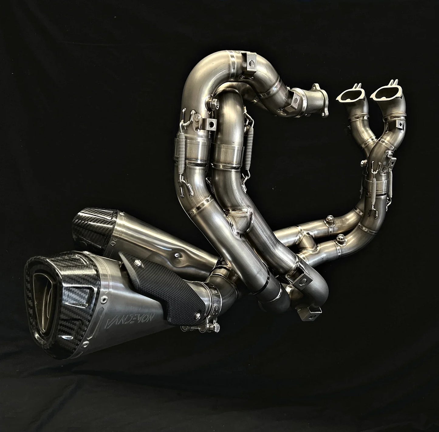 Vandemon  Ducati V4 Panigale & Streetfighter Full Titanium Exhaust system 2020-2022 DUCV4TIEXHSYSNB