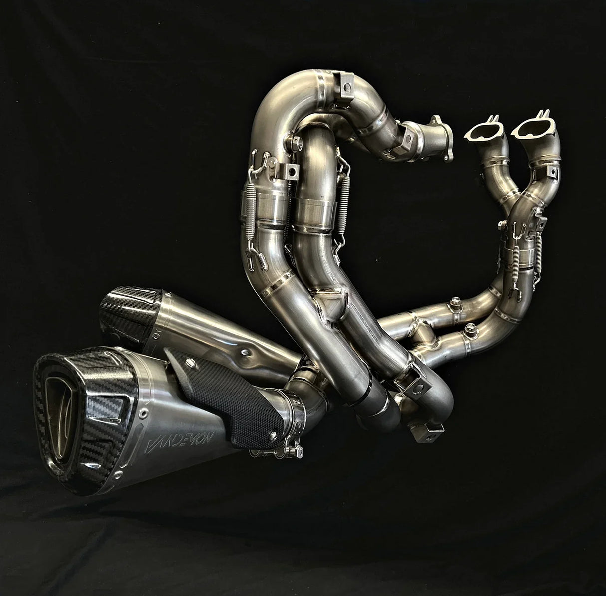 Vandemon  Ducati V4 Panigale & Streetfighter Full Titanium Exhaust system 2020-2022 DUCV4TIEXHSYSNB VA-45