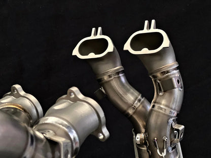 Vandemon  Ducati V4 / V4R Panigale & Streetfighter Full Titanium Exhaust system 2023-2024 SKU: DUCV4TIEXHSYSNC