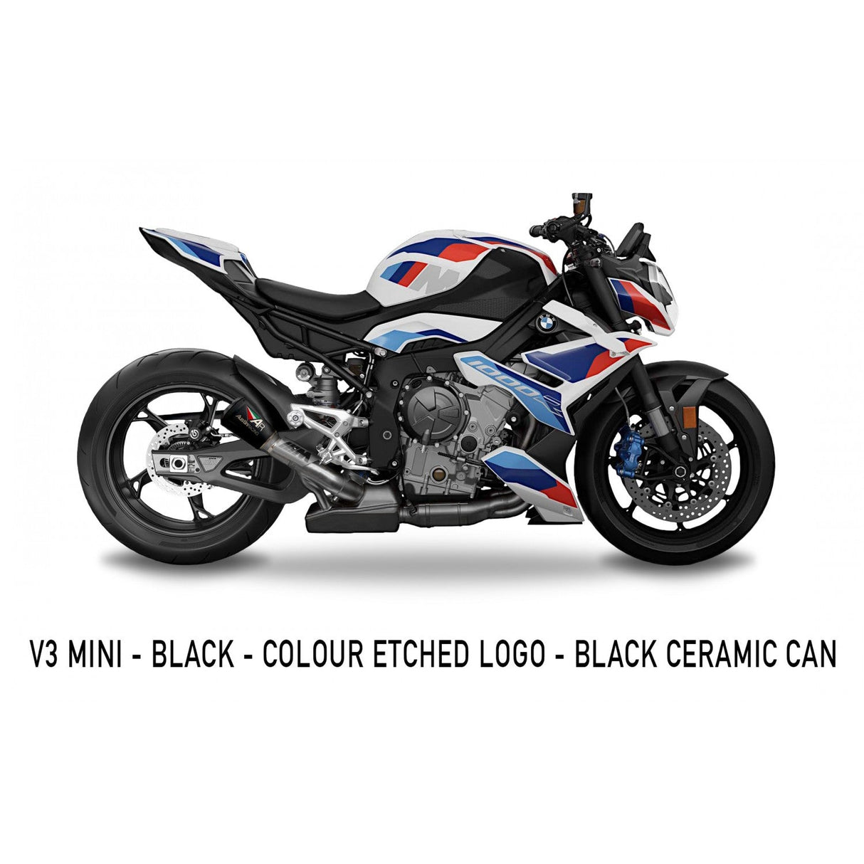 Austin racing 2020 - 2025 M 1000 R/RR COMPLIANT & RACE  SLIP-ON EXHAUST SYSTEM AUR43